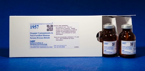 SRM 1957   非强化人血清中的有机污染物(冻干)标准品
