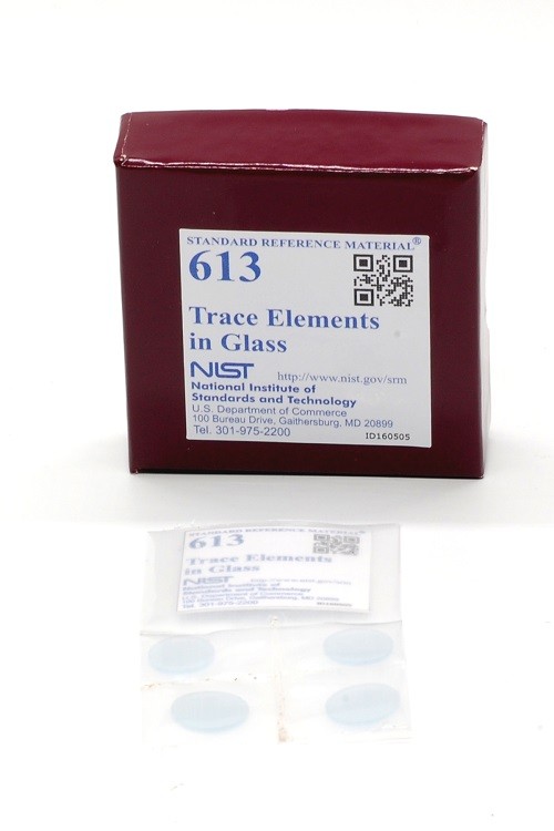 SRM 613 玻璃中的微量元素标准品